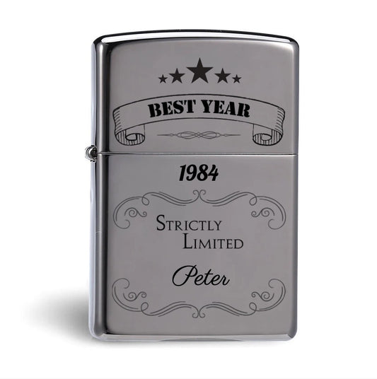 Storm aansteker met persoonlijke gravure