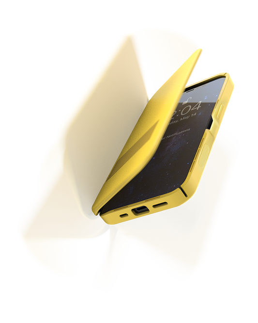 Klak iPhone hoesje. Zelfsluitend. Met gratis gravure