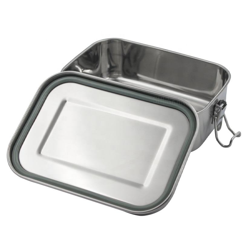 Lunchbox gepersonaliseerd / lunchbox gegraveerd met gratis gravure roestvrij staal